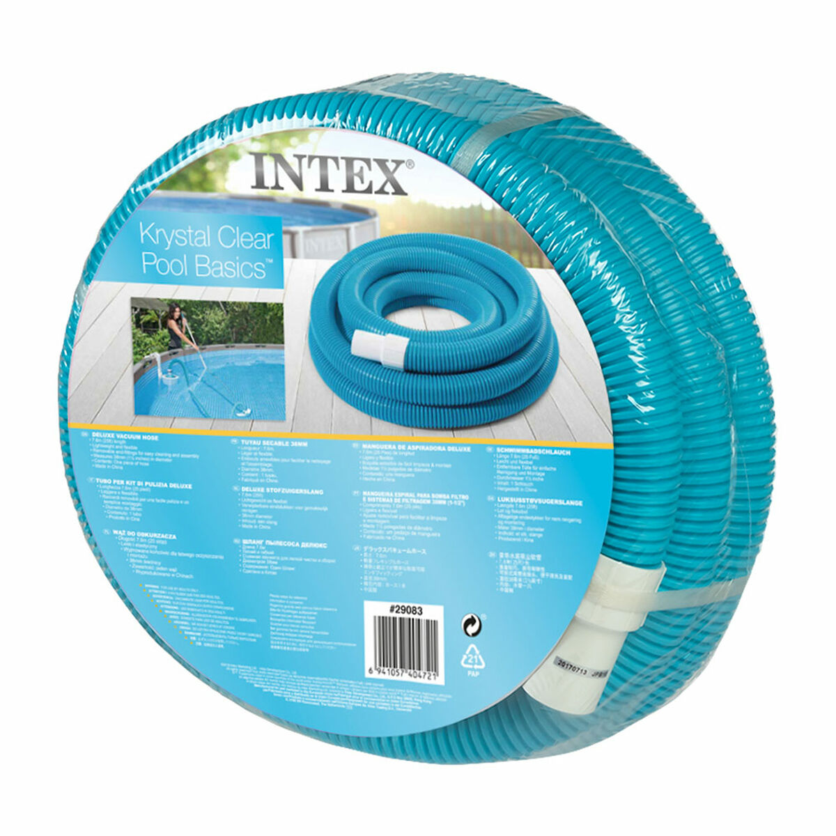 Slang Intex Sundlaug 1-1/2" 760 cm Ø 38 mm (6 antal) - 8