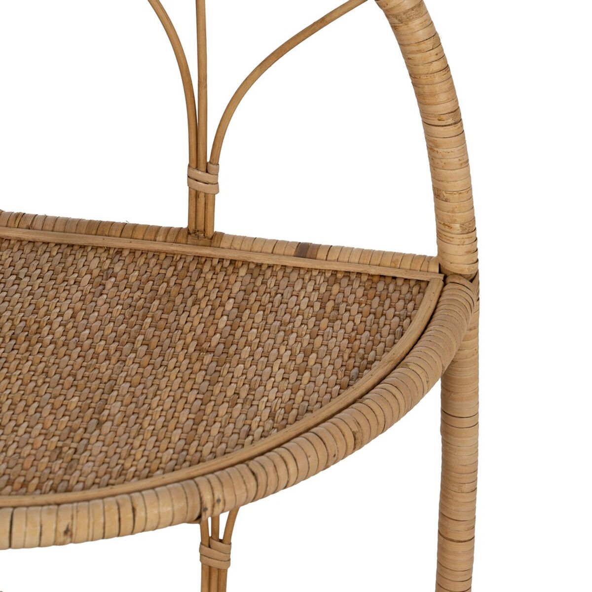 Bokhylla Beige Rattan 45 x 33,5 x 90 cm - 4