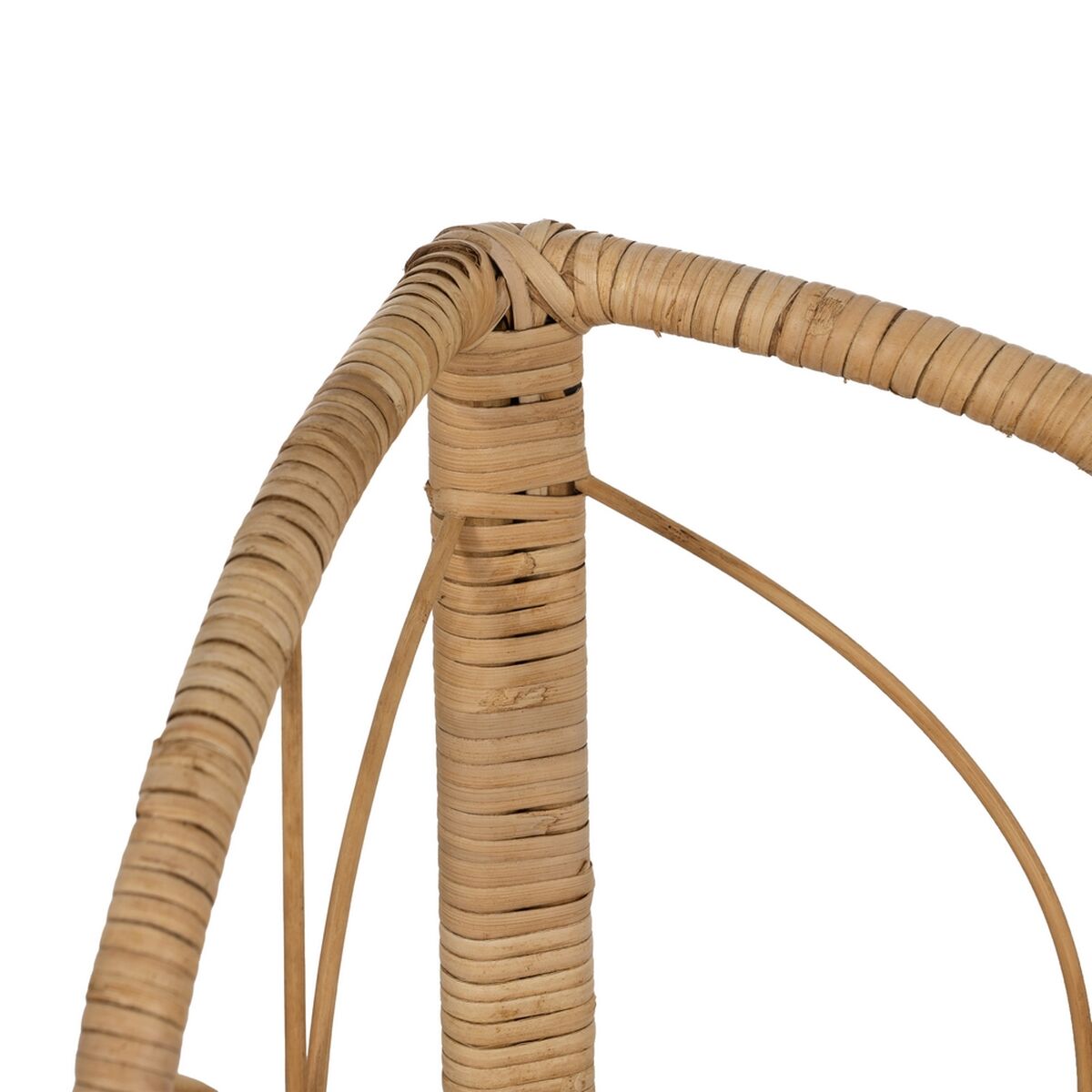 Bokhylla Beige Rattan 45 x 33,5 x 90 cm - 3
