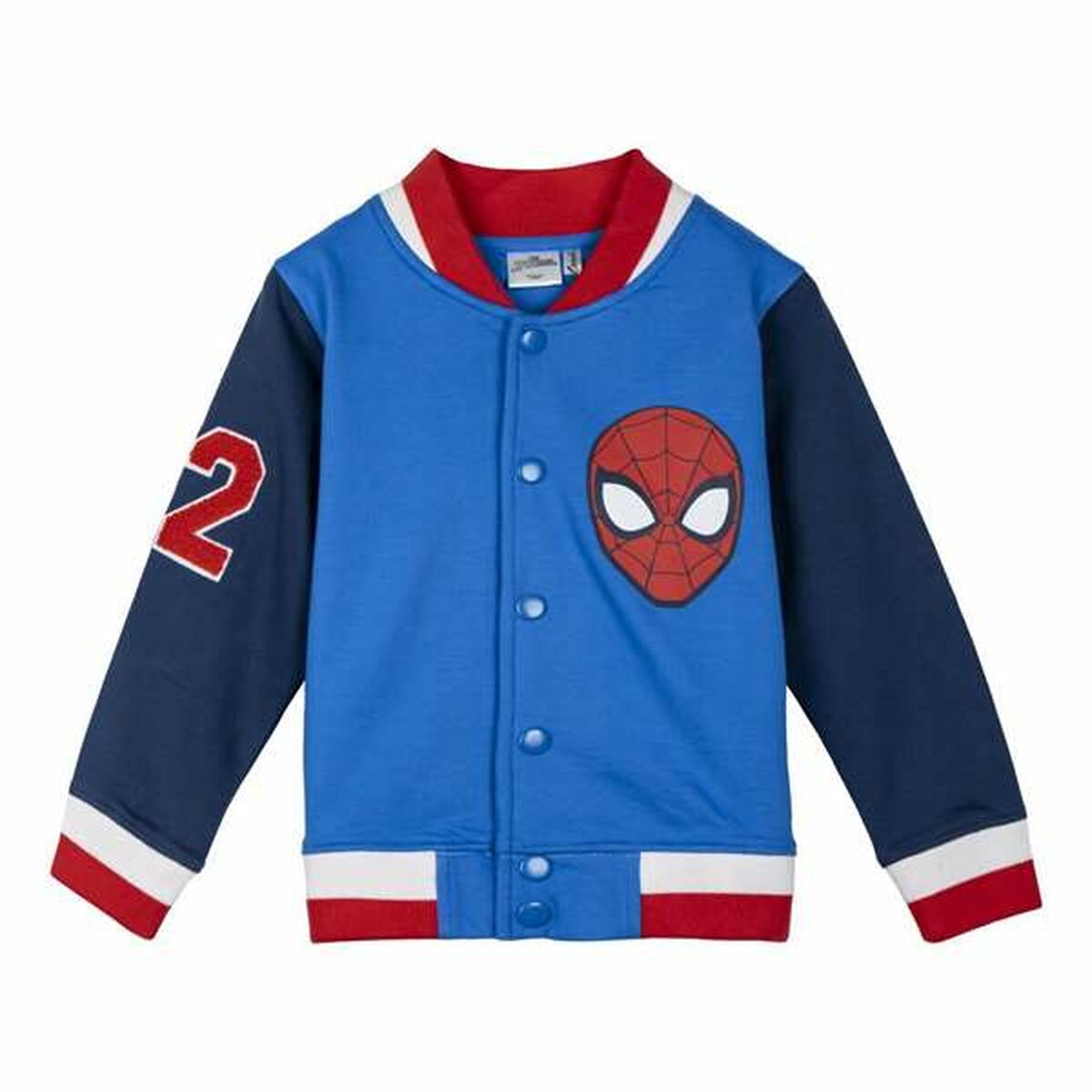 Sportjacka, Barn Spider-Man Blå (5 år)