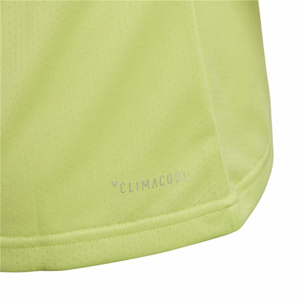 Barn T-shirt med kortärm Adidas Training Cool tee Limegrön - 4