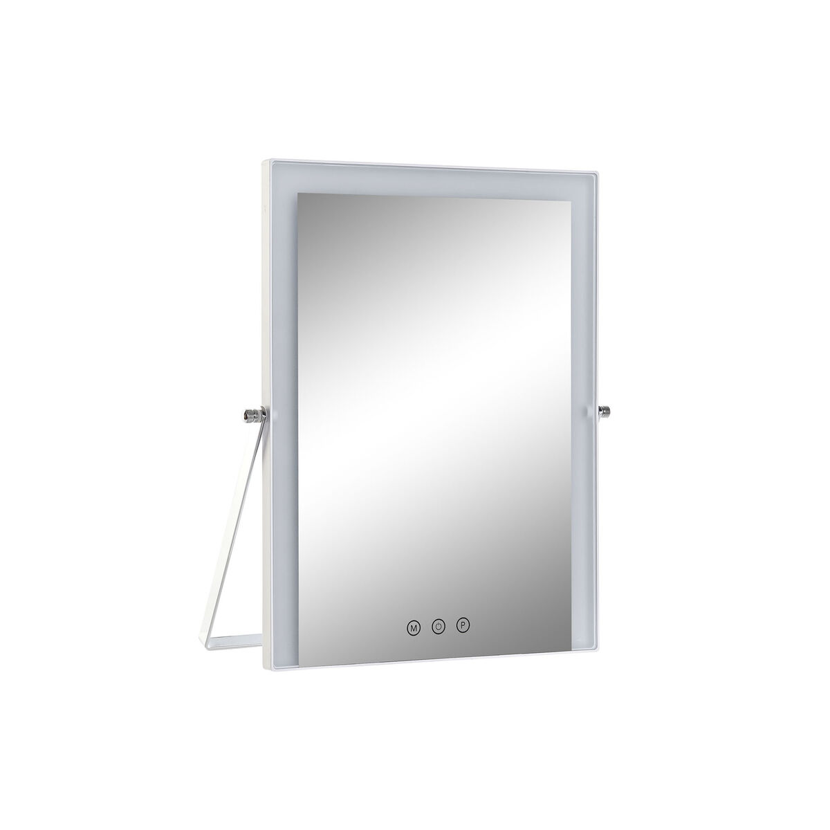 Bordsspegel med Pekskärm och LED-ljus DKD Home Decor Metall (Renoverade A)