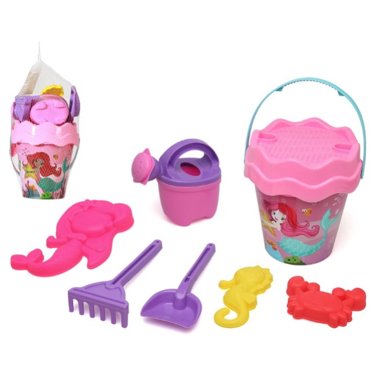 Strandleksaker set 31 x 18 cm Sjöjungfru - 2
