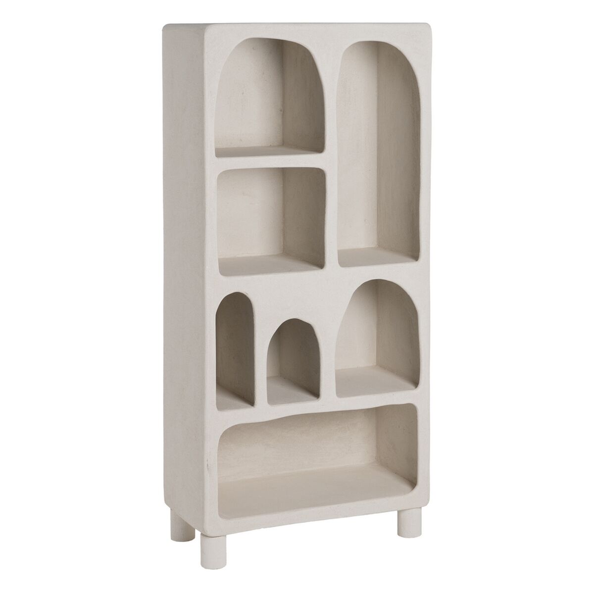 Bokhylla WILMA Vit Trä MDF 80 x 38 x 170 cm