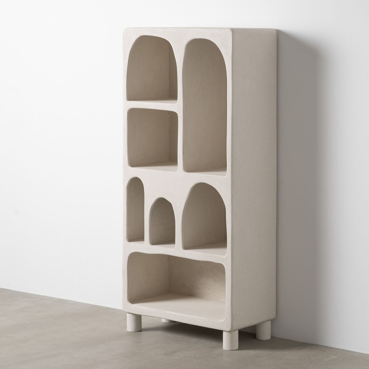 Bokhylla WILMA Vit Trä MDF 80 x 38 x 170 cm - 2
