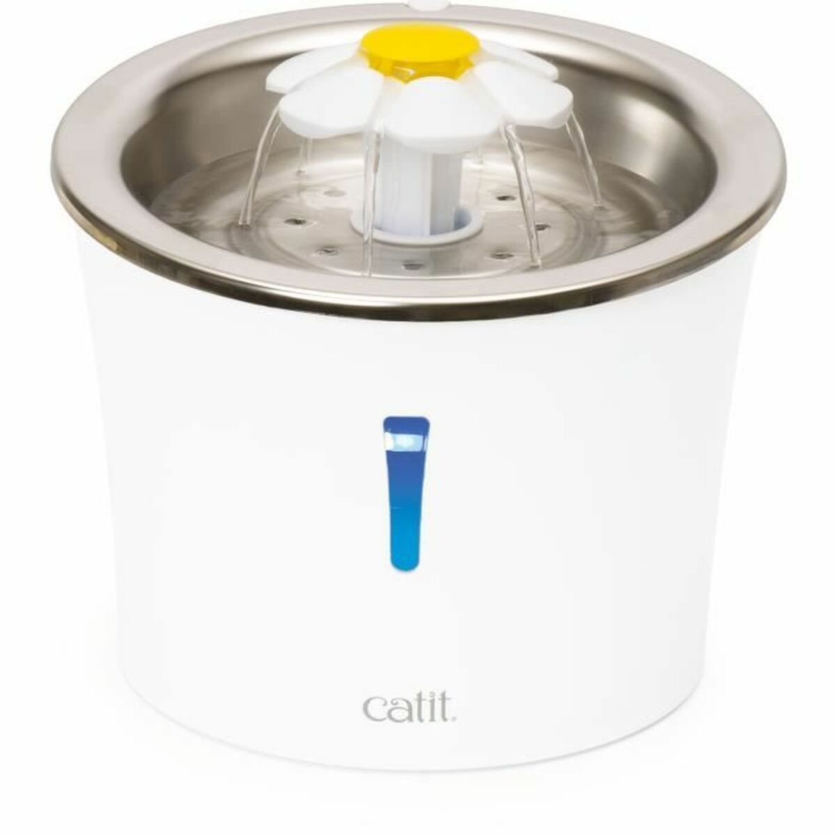 Fontän för husdjur Catit Vit Plast/Rostfritt stål