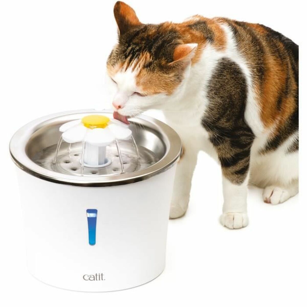 Fontän för husdjur Catit Vit Plast/Rostfritt stål - 2