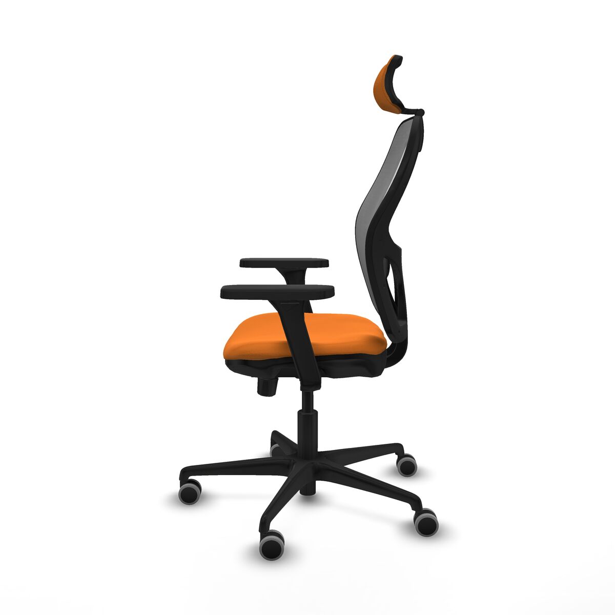 Kontorsstol med nackstöd Jorquera Piqueras y Crespo 3D036G2 Orange - 3