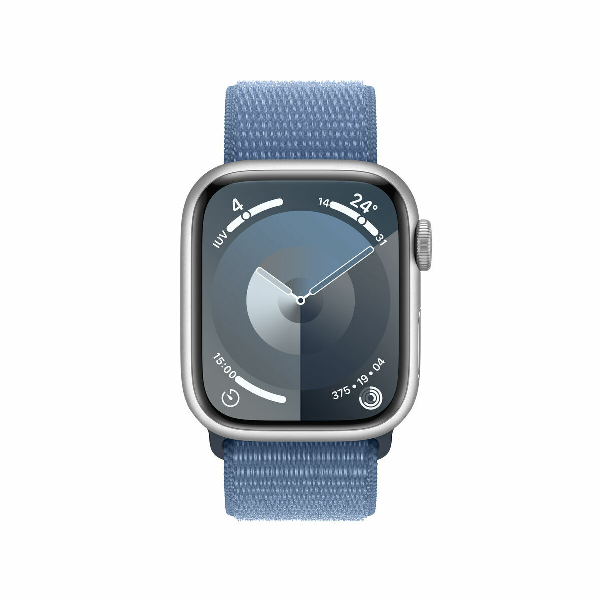 Smartklocka Apple Watch Series 9 Blå Silvrig 41 mm - 3