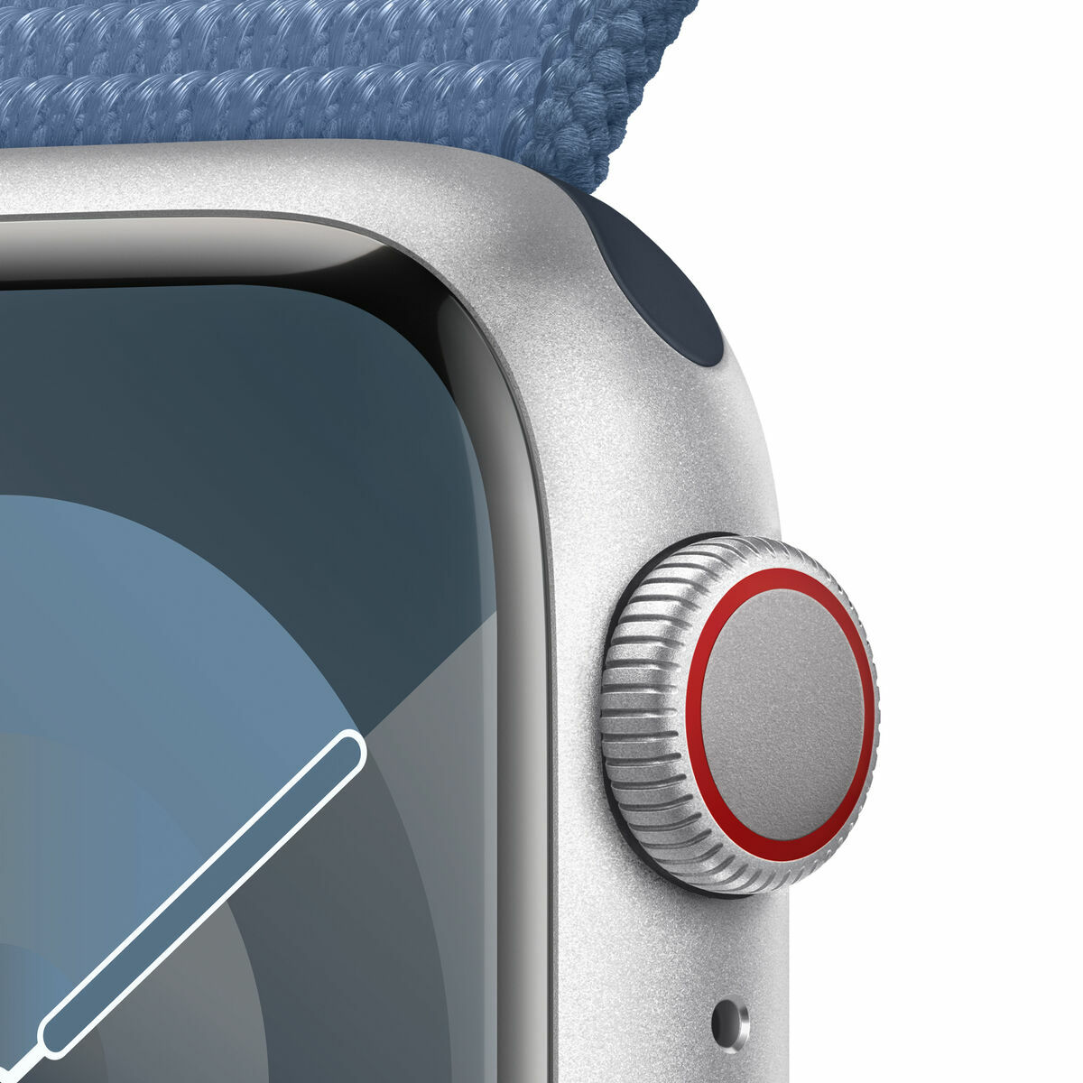 Smartklocka Apple Watch Series 9 Blå Silvrig 41 mm - 2
