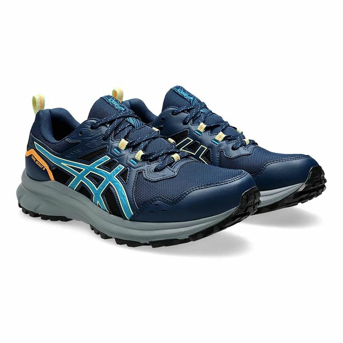 Gymnastiksko, Dam Asics Trail Scout 3 Blå - 5