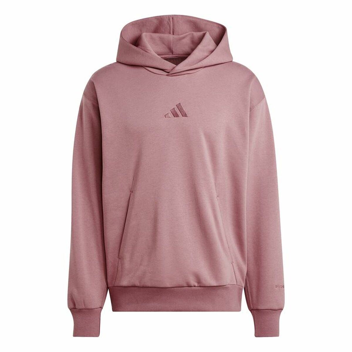 Tröja med huva Herr Adidas All Szn Fleece Hoodie Rosa