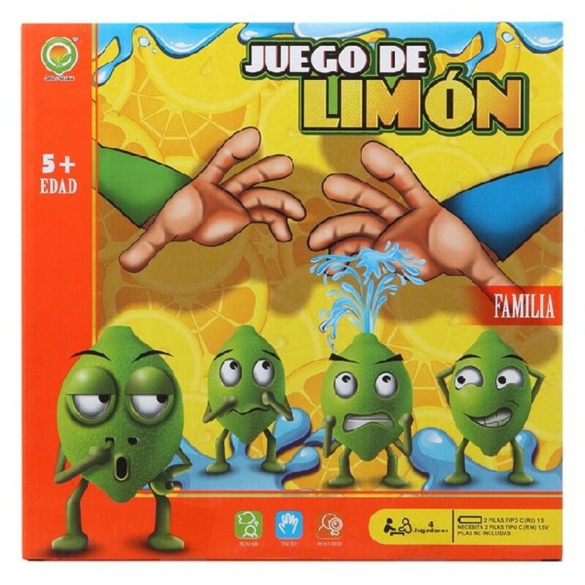 Utbildningsspel Lemon Game Grön (26 x 26 cm) - 2