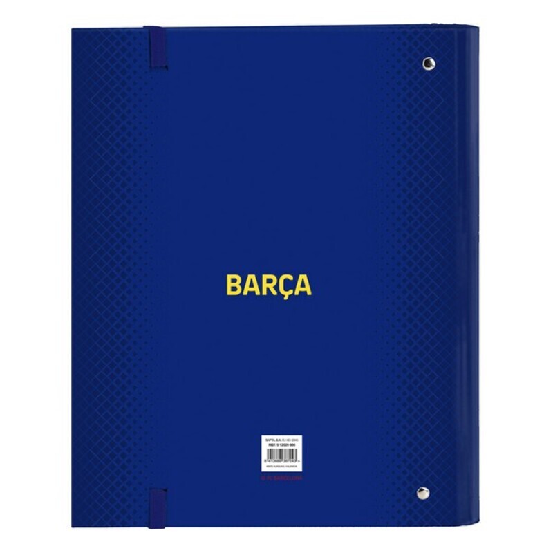Ringpärm F.C. Barcelona 512029666 Rödbrun Marinblå (27 x 32 x 3.5 cm) - 4
