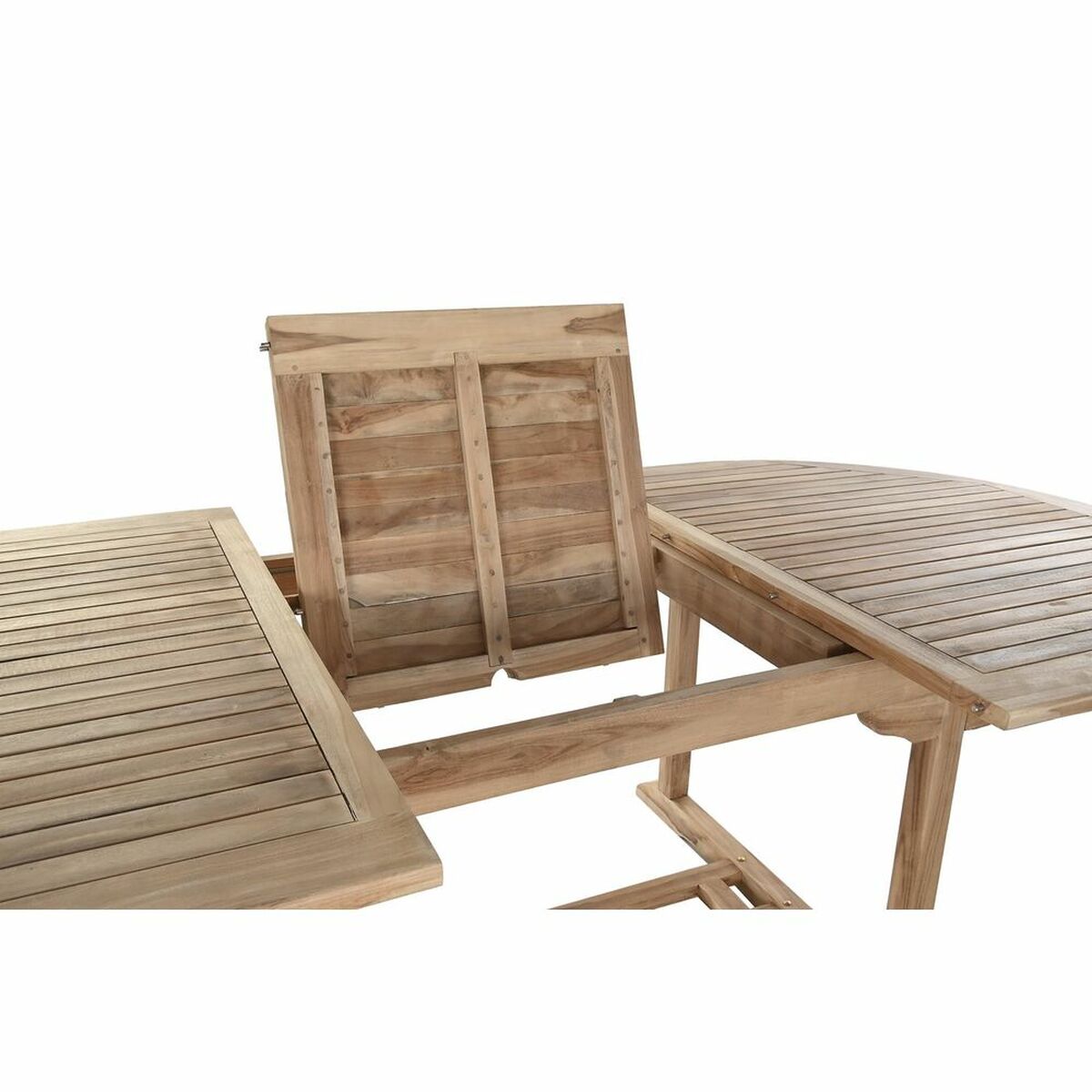 Matsalsbord DKD Home Decor Brun Utdragbar Teak (180 x 120 x 75 cm) - 16