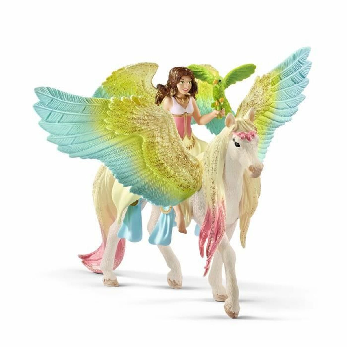 Actionfigurer Schleich Fairy Surah with glitter Pegasus - 2