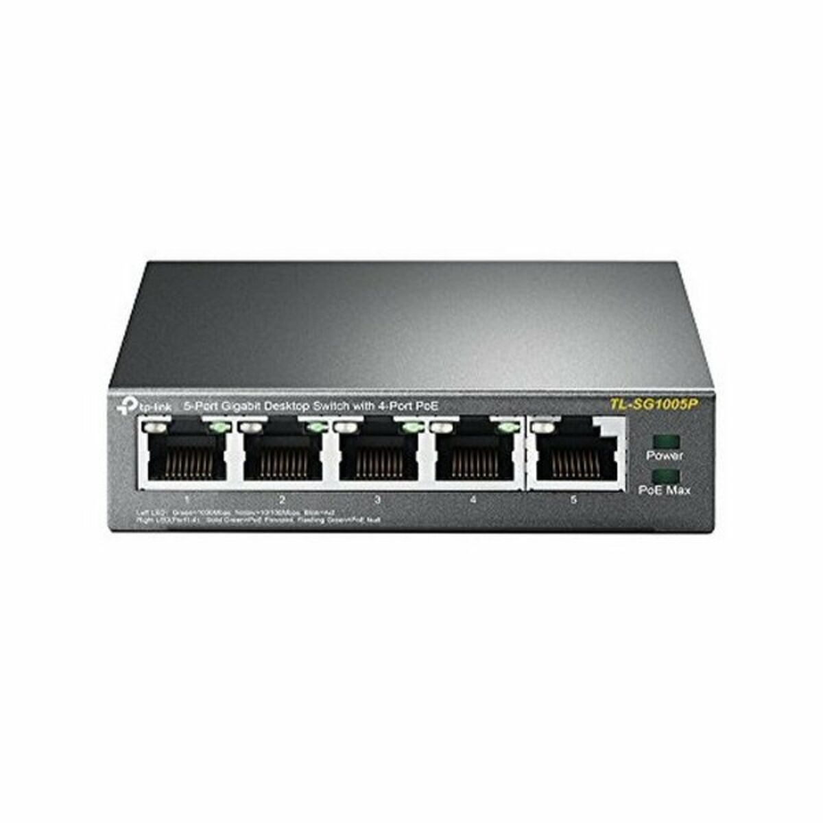 Skrivbords omkopplare TP-Link TL-SG1005P LAN PoE - 5