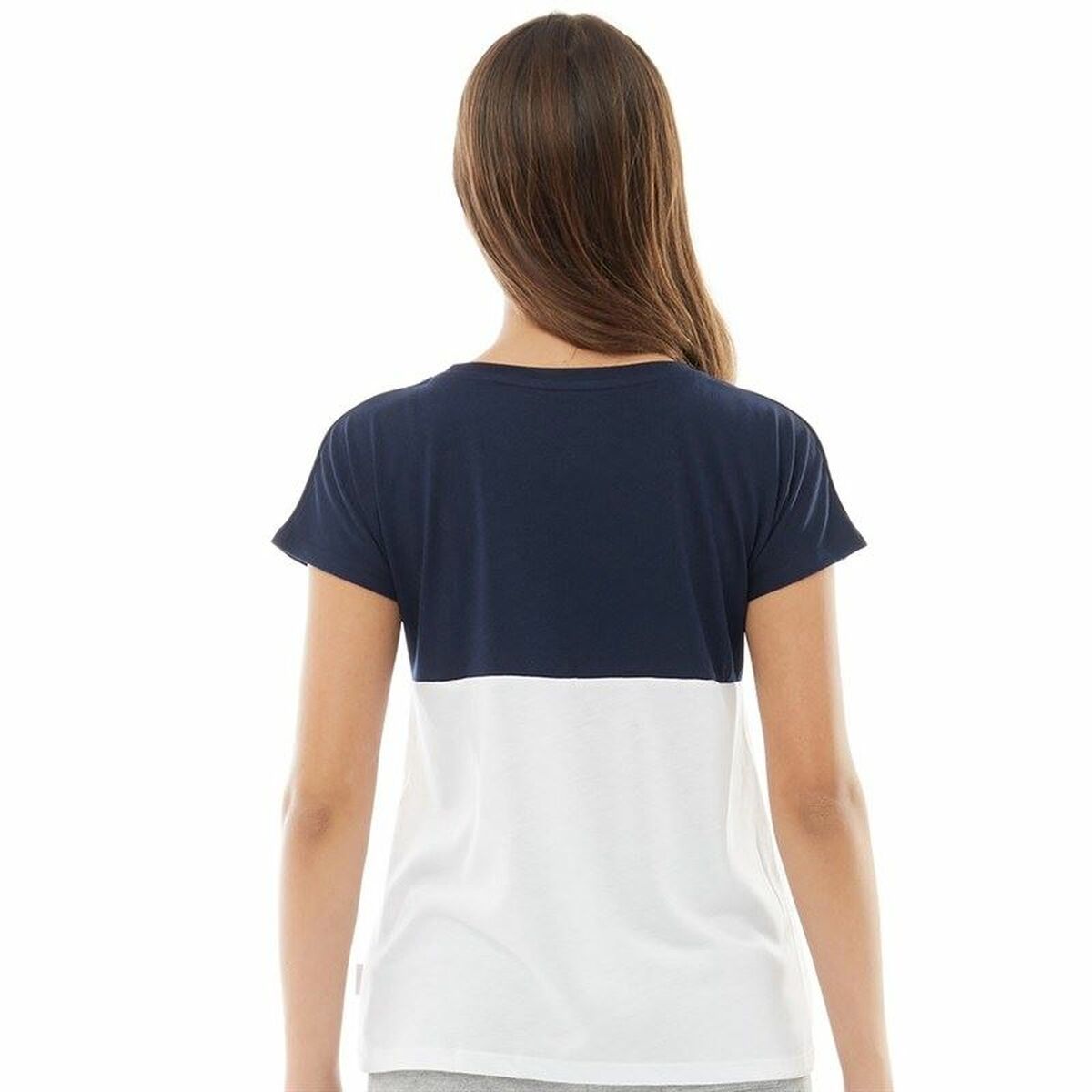 Barn T-shirt med kortärm Converse Worldwide Mörkblå - 4