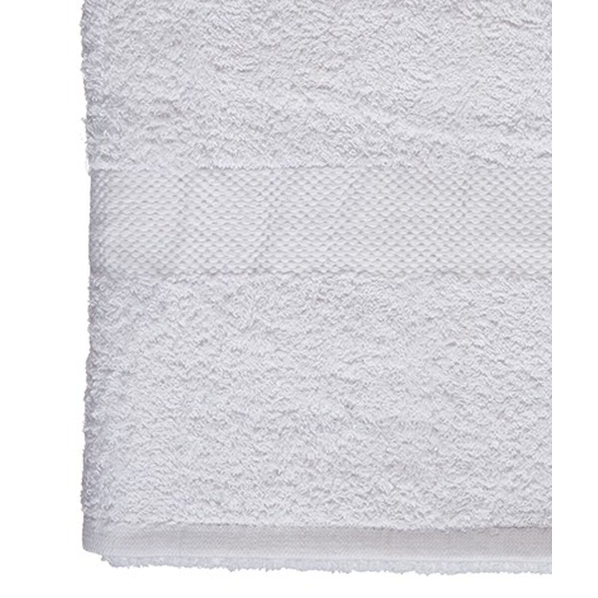 Badhandduk Berilo 89679 Vit 80 % bomull 20 % Polyester 90 x 150 cm 90 x 0,5 x 150 cm (3 antal) - 4