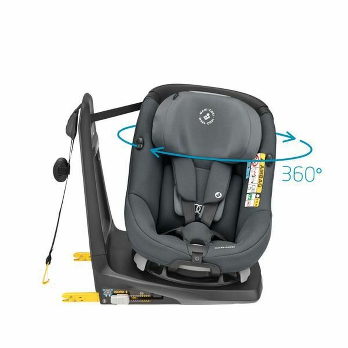 Bilstol Maxicosi AxissFix i-Size Grafit - 4