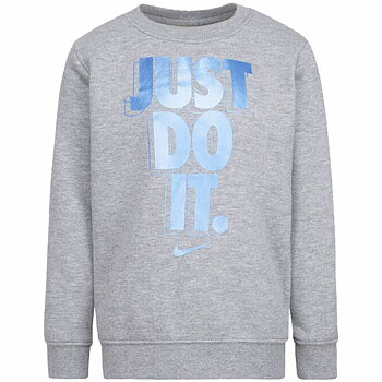 Tröja utan huva Barn Nike Gifting Grå