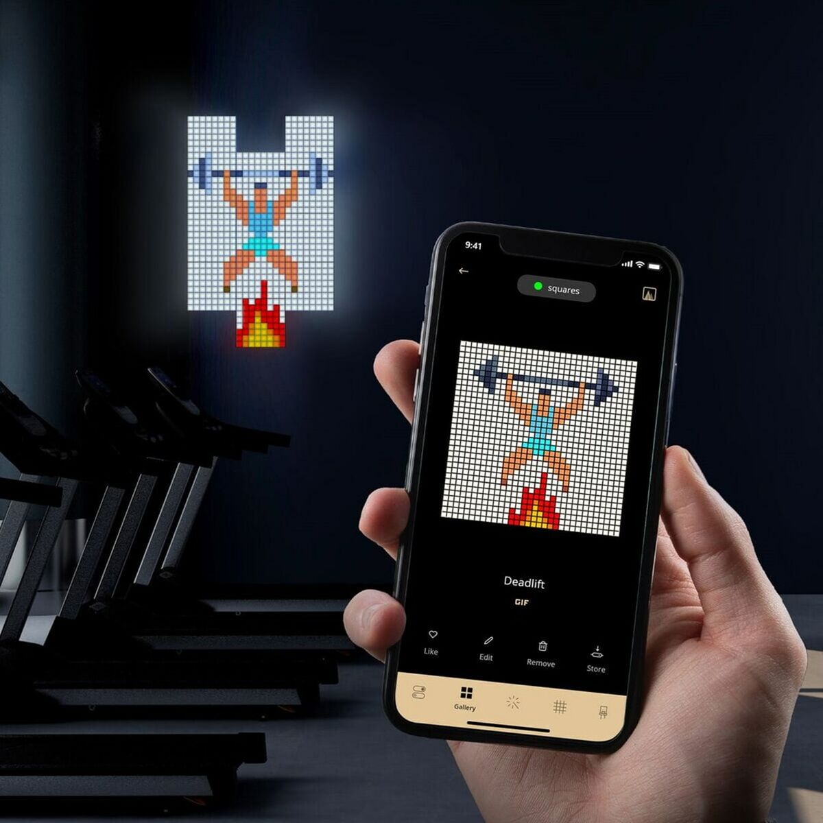 Smart-Lampa Twinkly Squares - 3