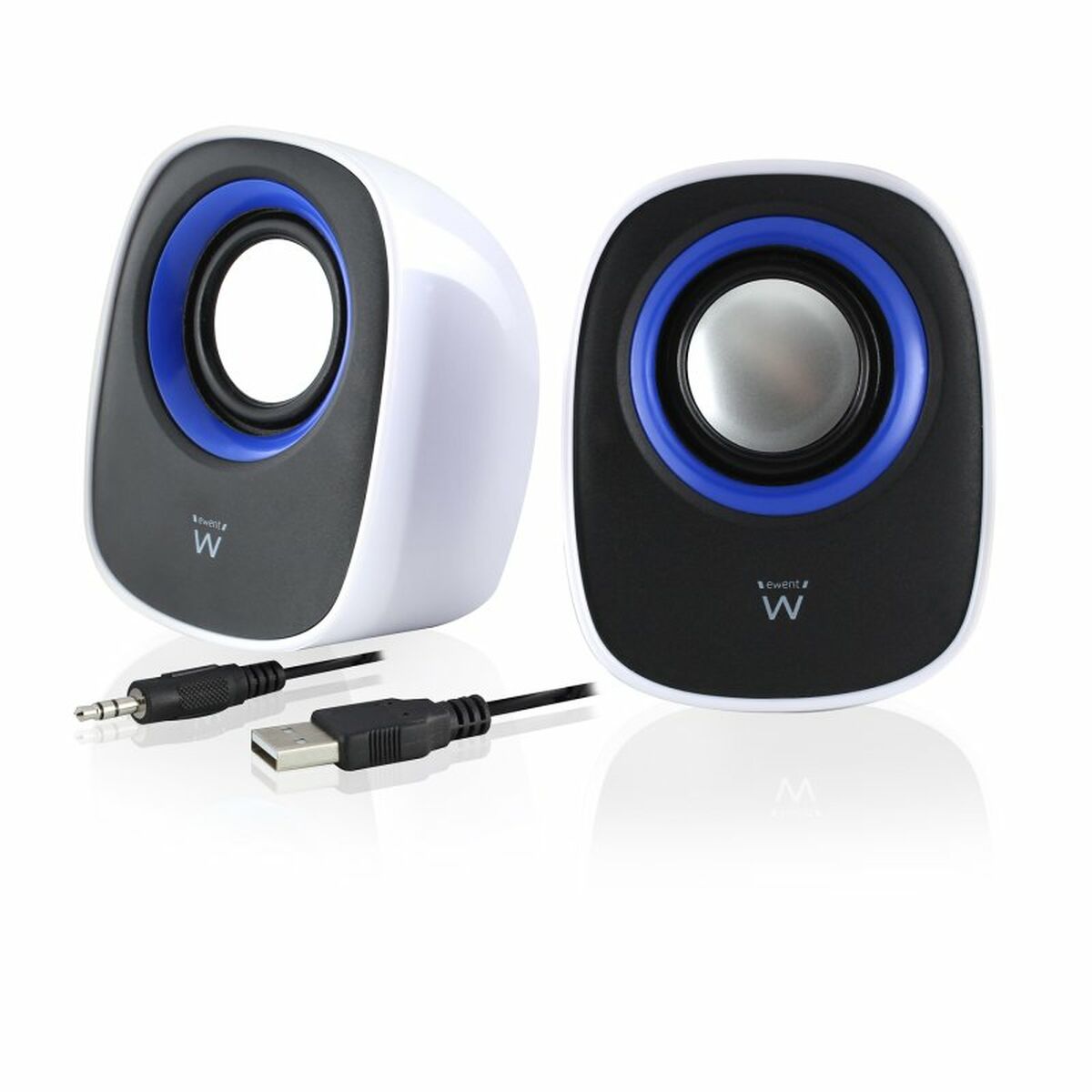 PC-högtalare Ewent EW3513 Vit Svart 5 W - 2