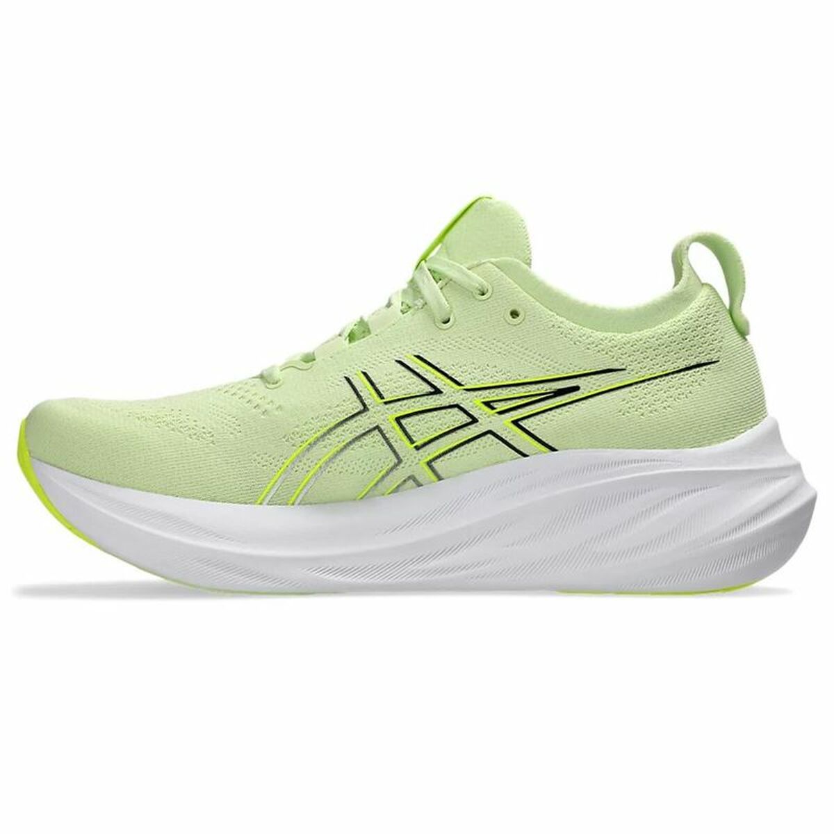 Gymnastikskor, Herr Asics Gel-Nimbus 26 Grön Limegrön - 2