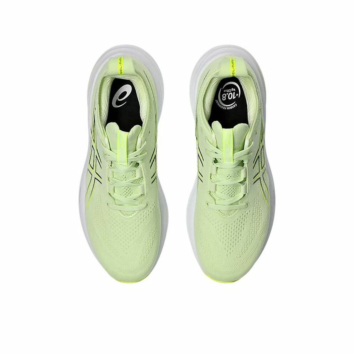 Gymnastikskor, Herr Asics Gel-Nimbus 26 Grön Limegrön - 4