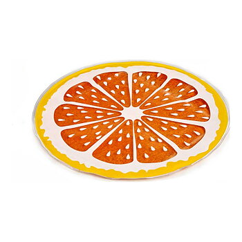 Kylmatta för husdjur Mascow Gul Orange 35 x 1 x 35 cm