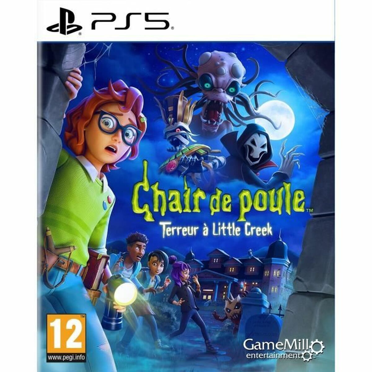 PlayStation 5 Videospel Just For Games Chair de Poule Terreur a Little Creek