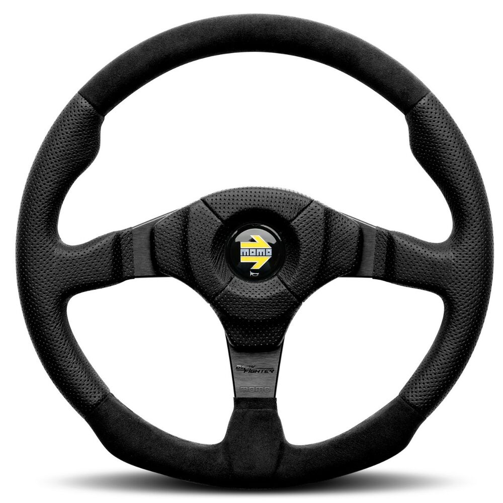Racing-ratt Momo DARK FIGHTER Ø 35 cm