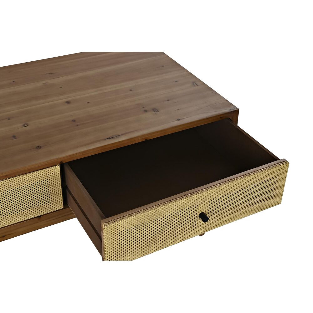 Soffbord DKD Home Decor Gran Rattan (106 x 55 x 46 cm) - 4