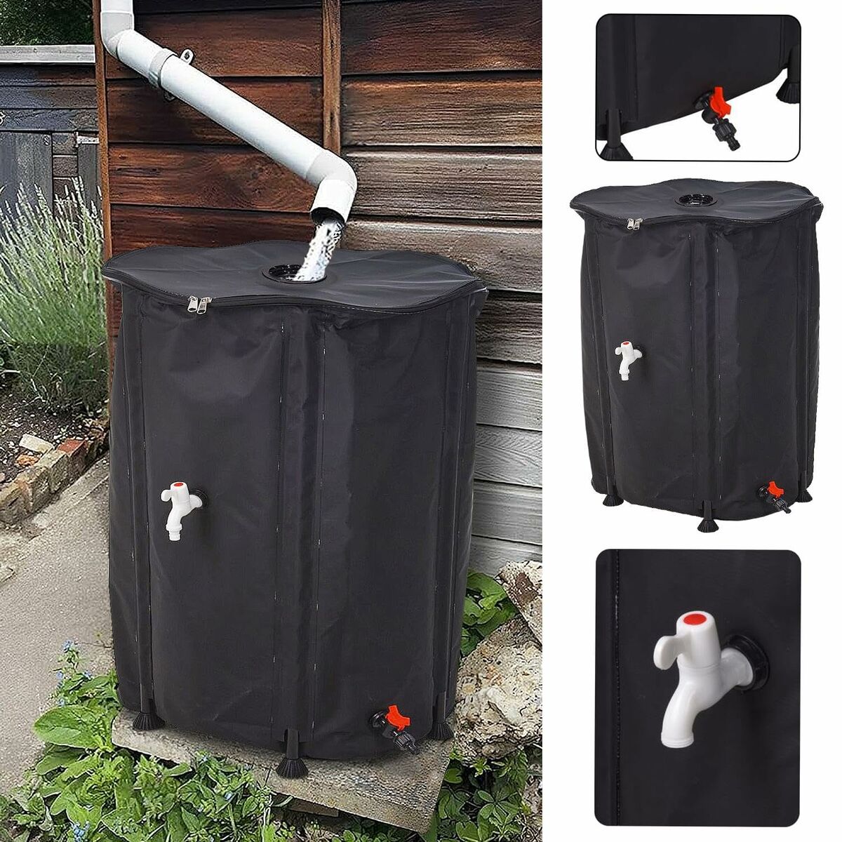 Regntunnesats Lifetime dw9200220 80 x 100 cm 500 L - 4