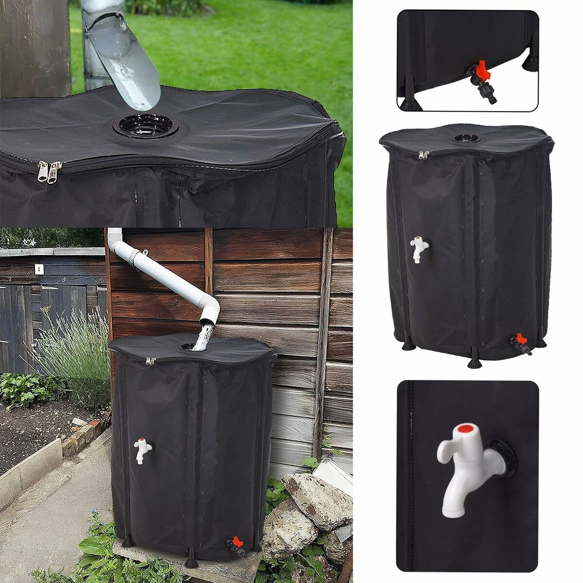 Regntunnesats Lifetime dw9200220 80 x 100 cm 500 L - 3
