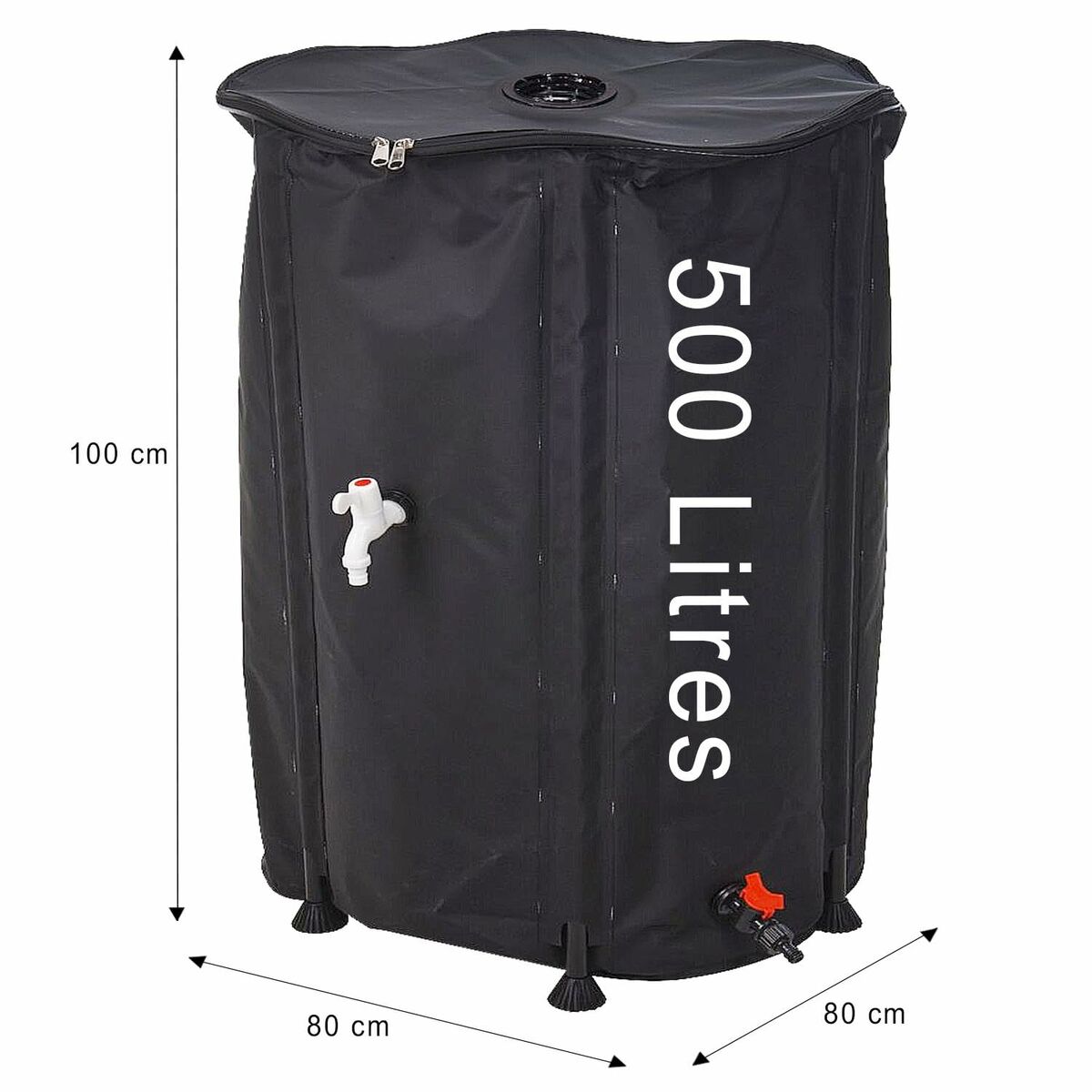 Regntunnesats Lifetime dw9200220 80 x 100 cm 500 L - 7