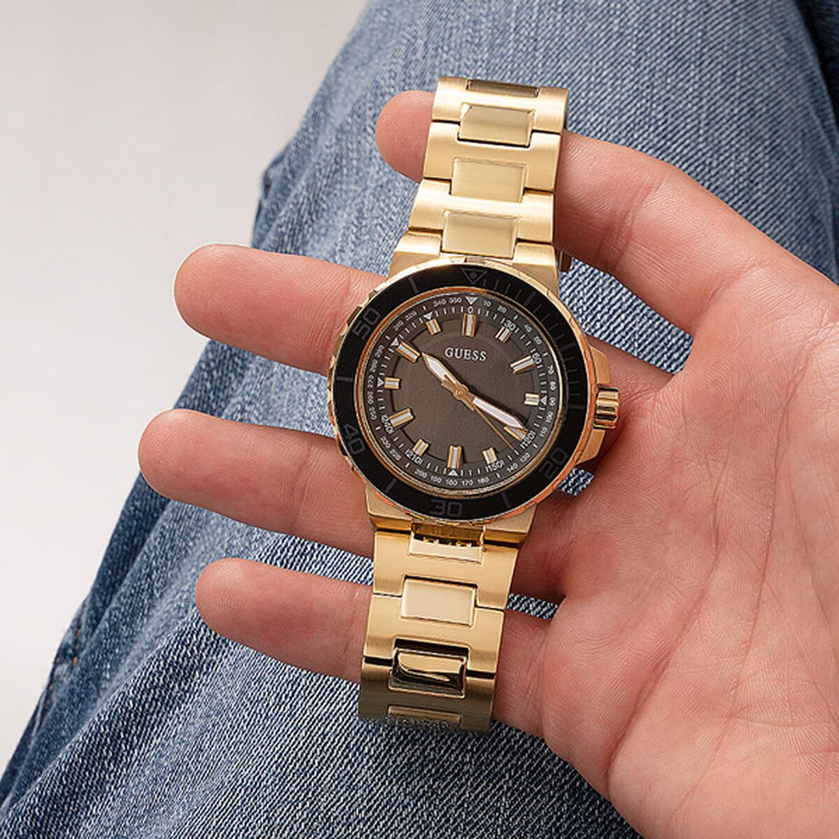Herrklocka Guess (Ø 44 mm) - 5