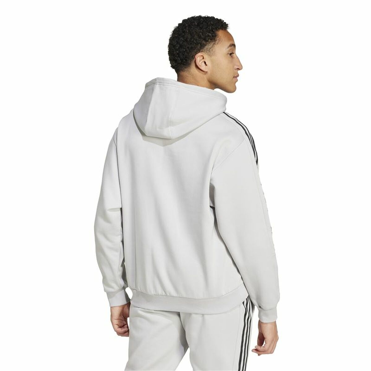 Tröja med huva Herr Adidas House Of Tiro Fleece Grå XS - 3