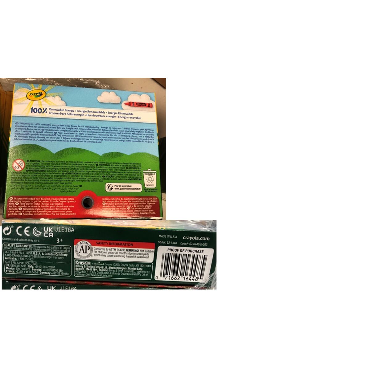 Tjocka färgpennor Crayola 52-6448 - 9