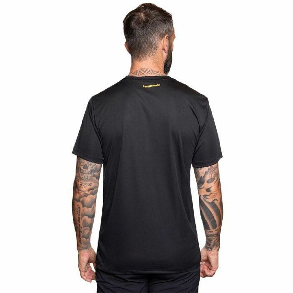T-shirt med kortärm Herr Trangoworld Loiba Svart - 2