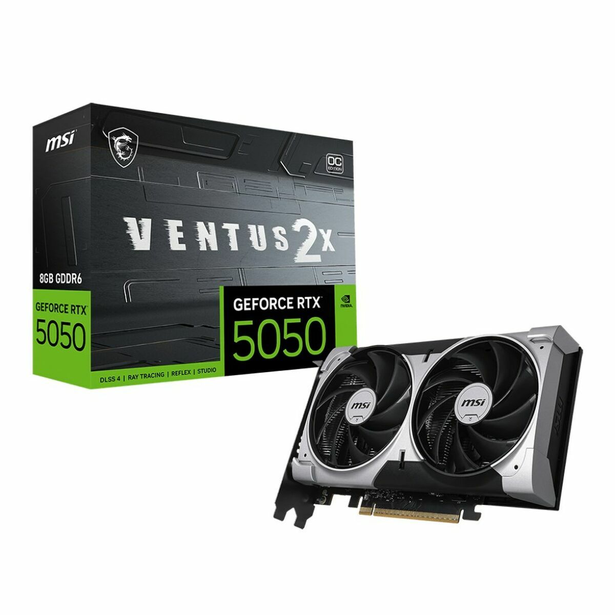 Grafikkort MSI VENTUS 2X OC GEFORCE RTX 5050 8 GB GDDR6