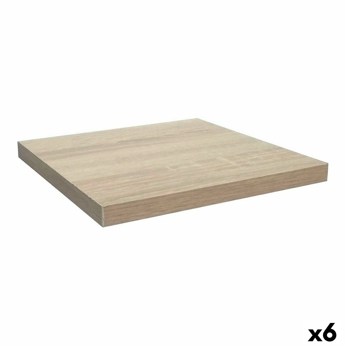 Hyllor Confortime Melamin Brun Trä 20 x 20 x 1,8 cm - 3