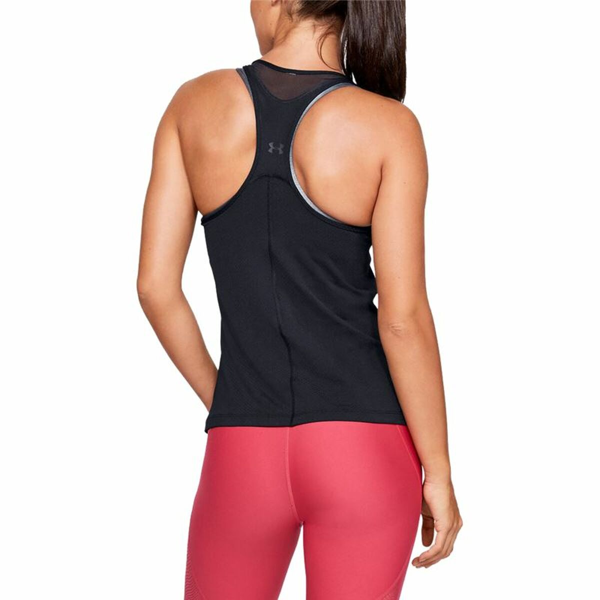 Tanktop, Dam Under Armour Racer Tank Svart - 4