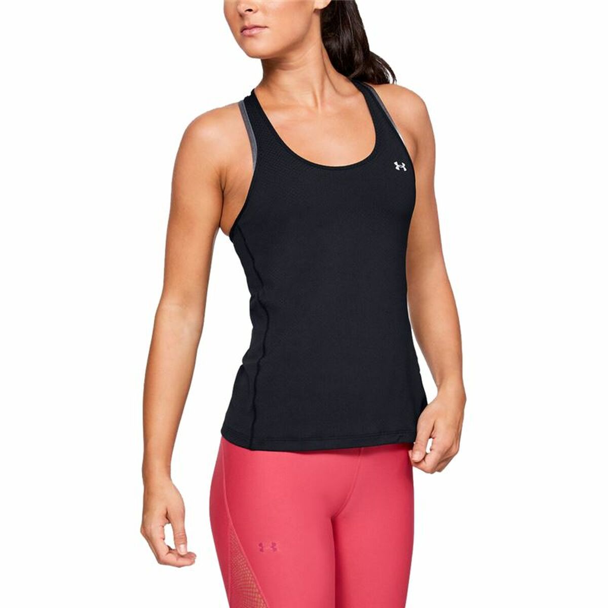 Tanktop, Dam Under Armour Racer Tank Svart - 3