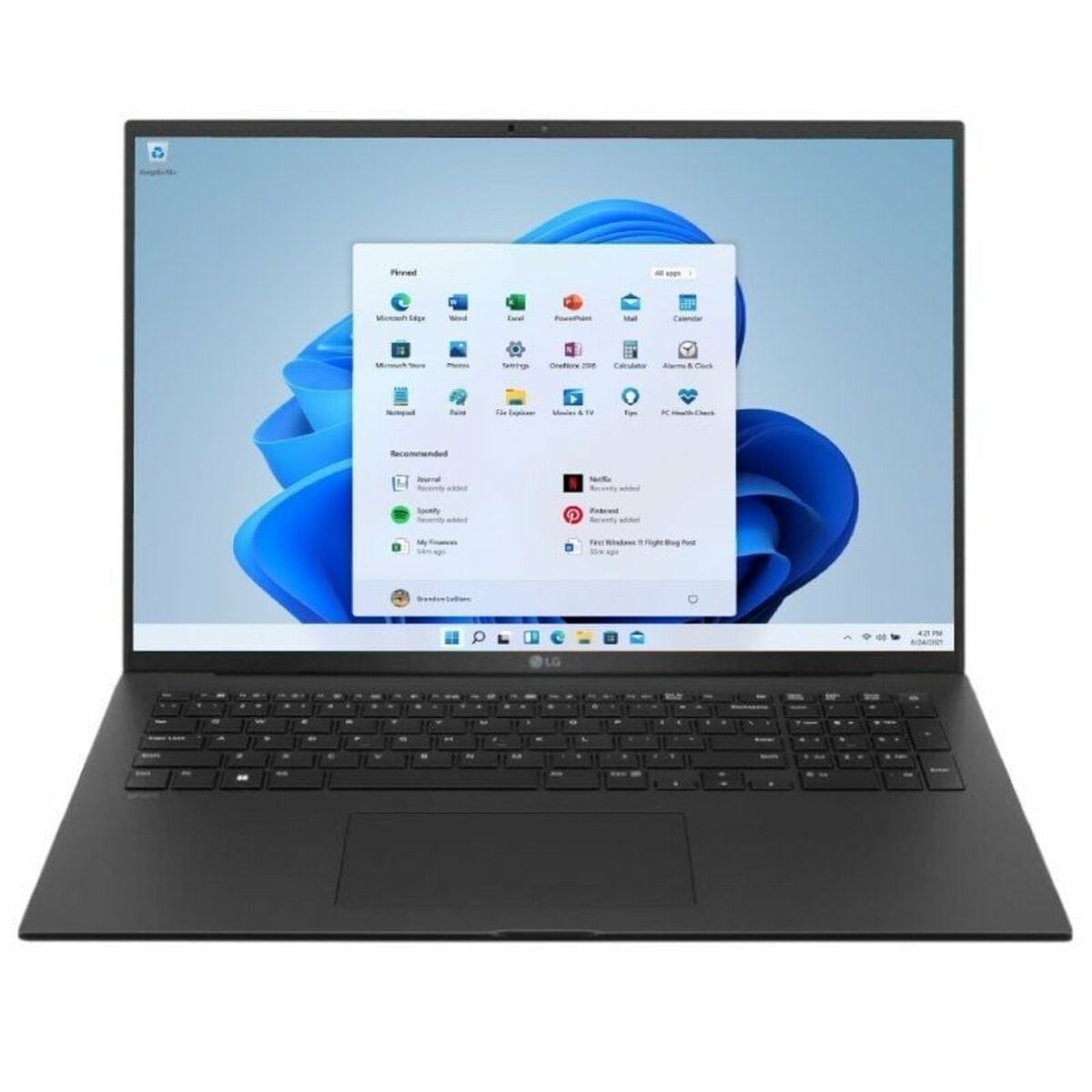 Bärbar dator LG 17Z90S-G.AA79B 17" 16" intel core ultra 7 16 GB RAM 1 TB SSD Qwerty Spanska