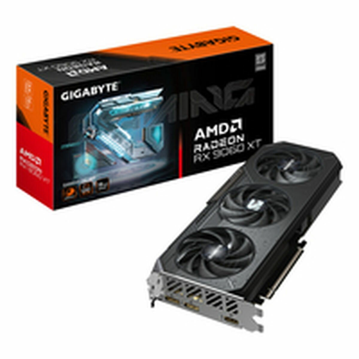 Grafikkort Gigabyte GV-R9060XTGAMING OC-16GD 16 GB RADEON RX 9060 XT GDDR6 - 3