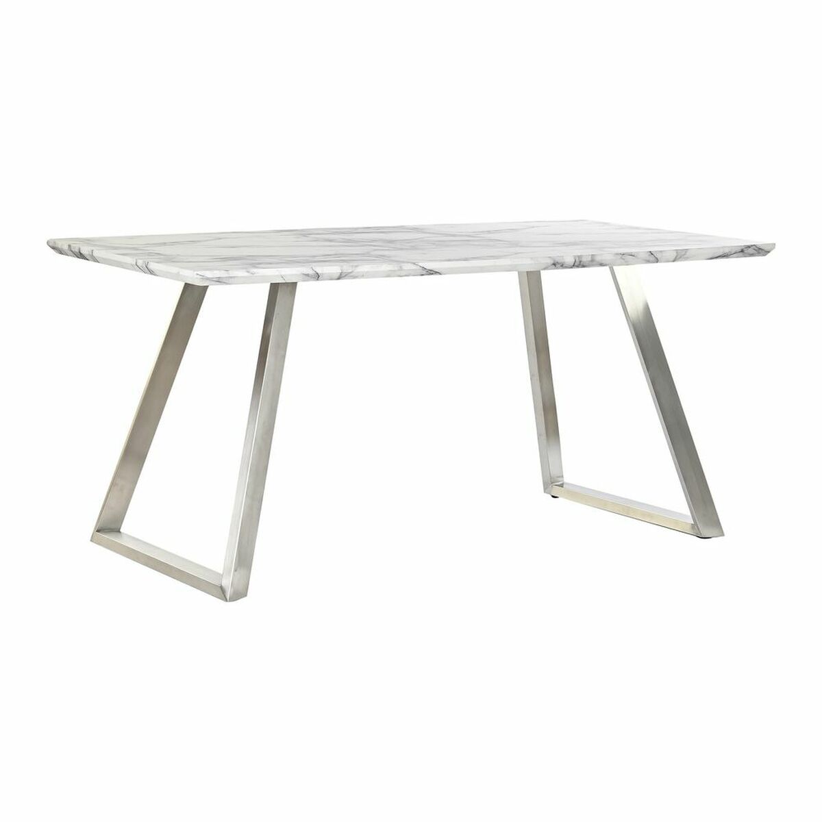 Matsalsbord DKD Home Decor Stål Vit 160 x 90 x 76 cm Trä MDF - 7