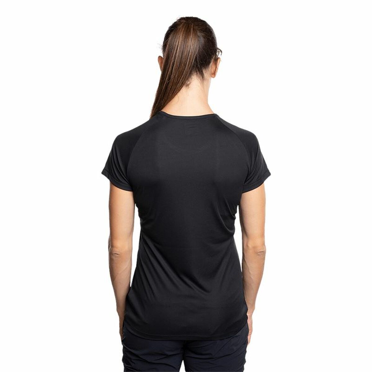 T-shirt med kortärm Dam Trangoworld Chovas Berg Svart - 7