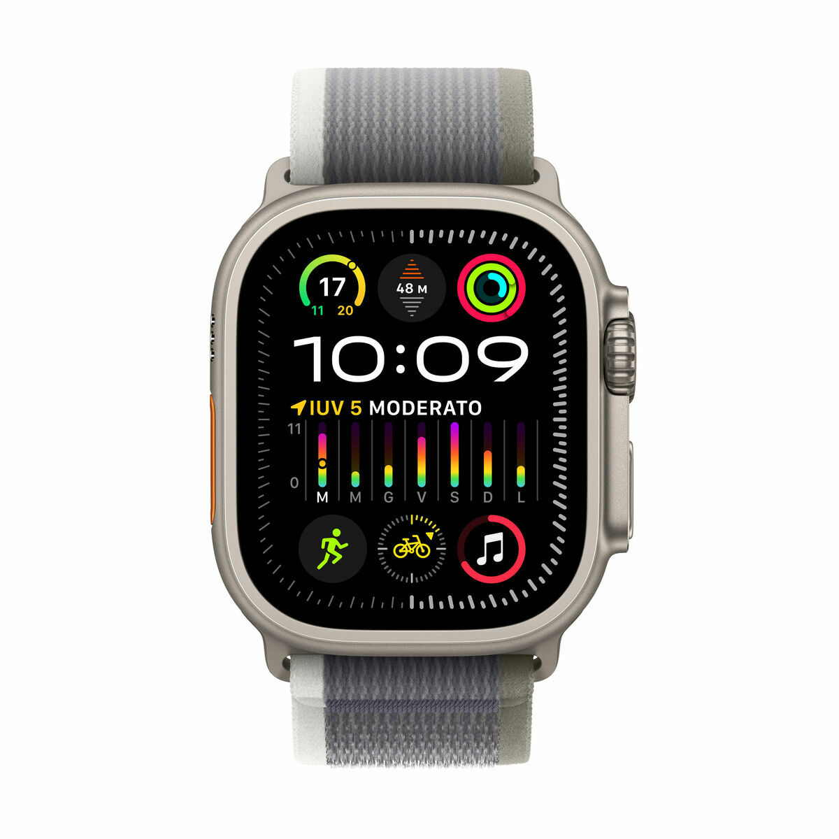 Smartklocka Apple Watch Ultra 2 + Cellular Grå Gyllene 49 mm - 3