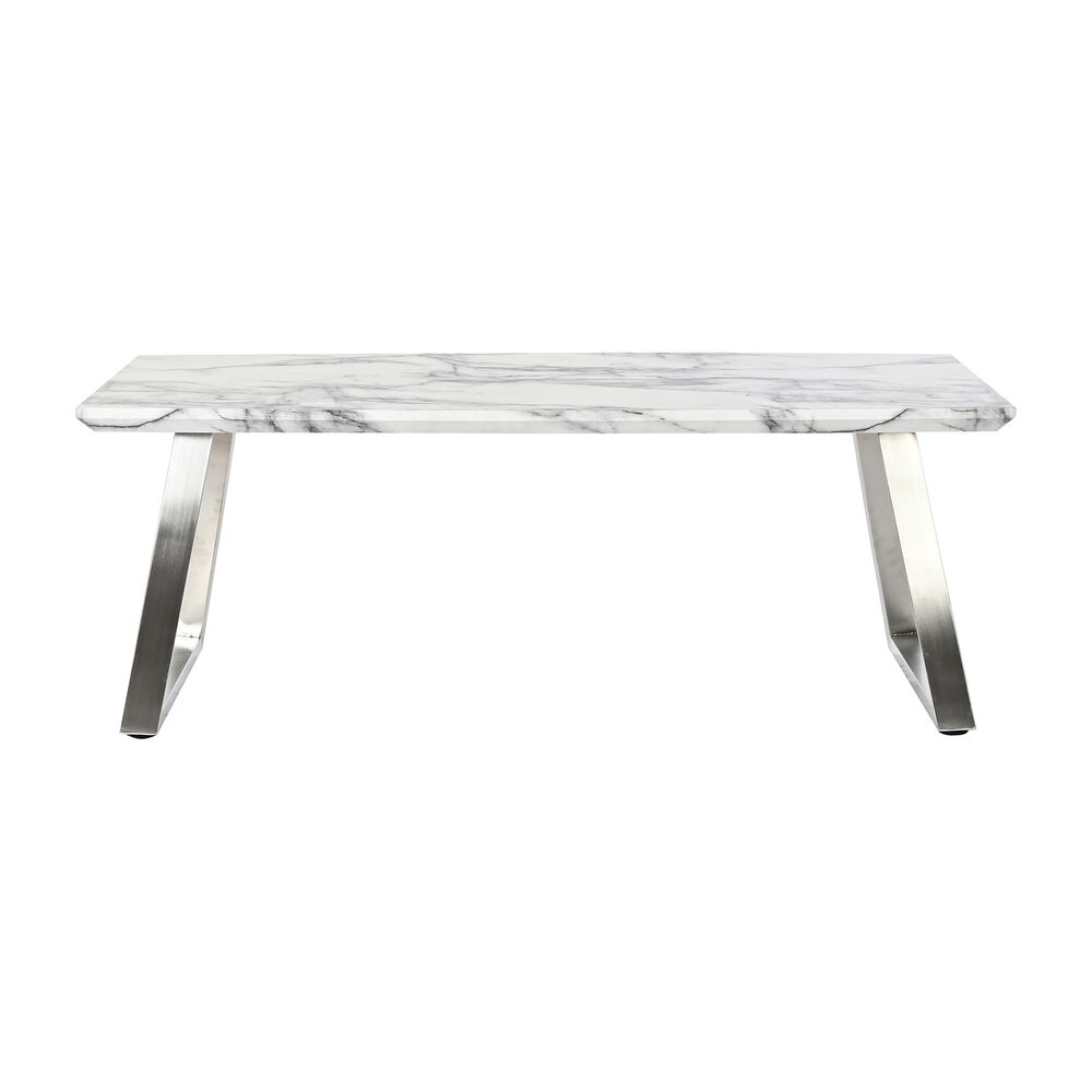 Soffbord DKD Home Decor MDF Stål (120 x 60 x 44 cm) - 3